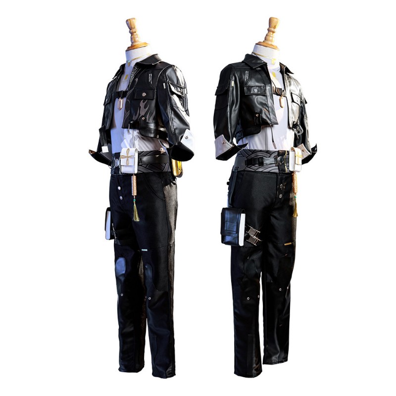 Game Wuthering Waves Male Costume Halloween Cosplay Suit