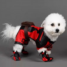 Dogpool Costume Deadpool 3 Wolverine Dogpool Wade Wilson Cosplay Suit Pet Dog Clothes