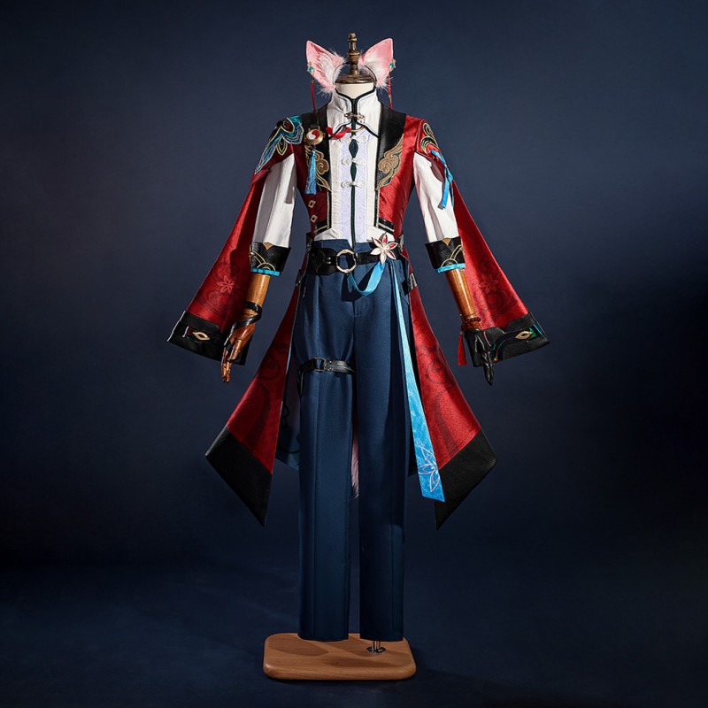 Honkai Star Rail Jiaoqiu Costume Game Male Cosplay Suit