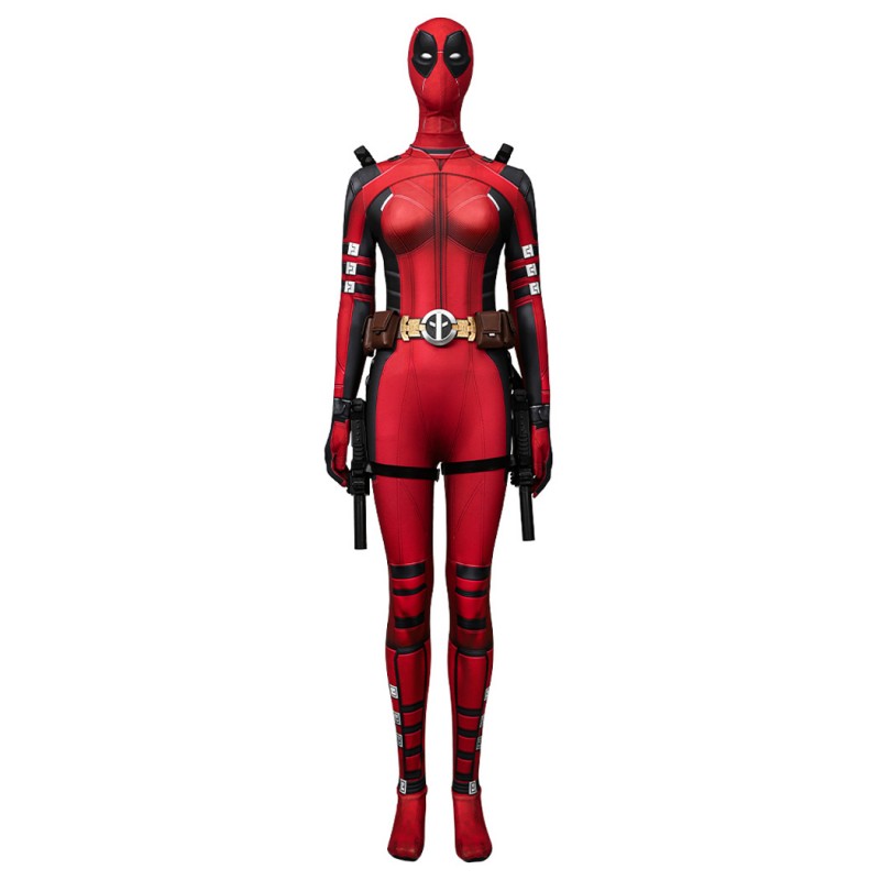 Ready To Ship - Ladypool Costume Deadpool 3 Wanda Wilson Cosplay Suit Women Halloween Outfits