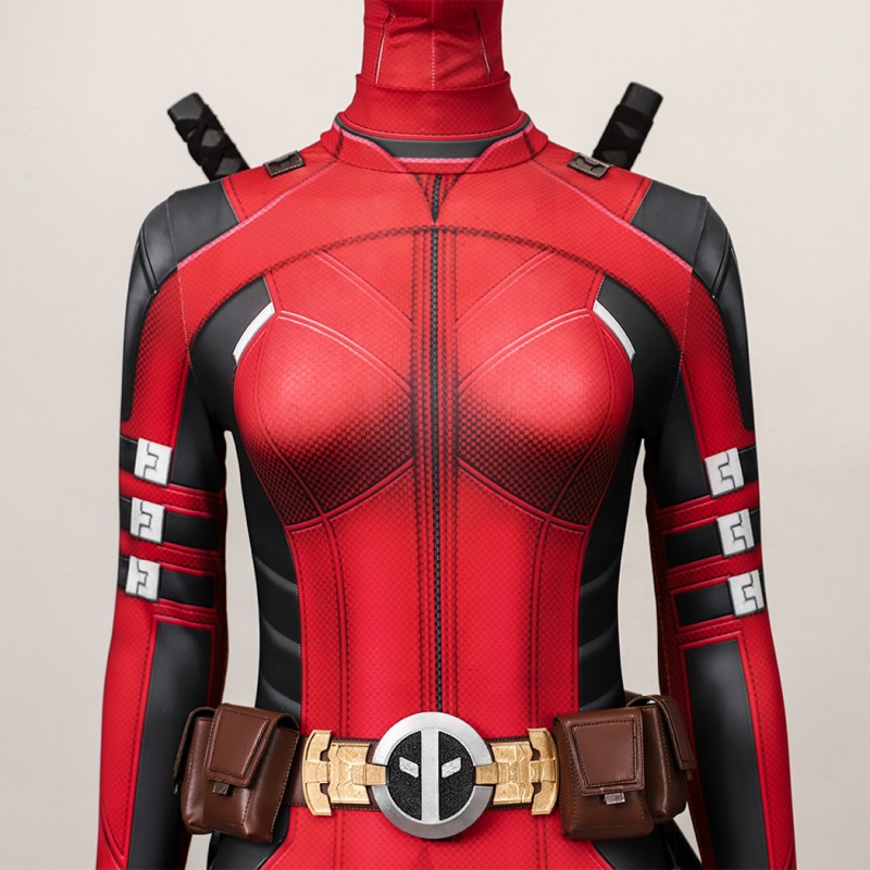 Ready To Ship - Ladypool Costume Deadpool 3 Wanda Wilson Cosplay Suit Women Halloween Outfits