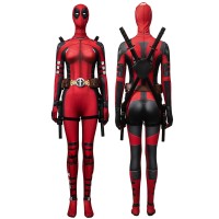 Ladypool Costume Deadpool 3 Wanda Wilson Cosplay Suit Women Halloween Outfits