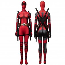 Ready To Ship - Ladypool Costume Deadpool 3 Wanda Wilson Cosplay Suit Women Halloween Outfits