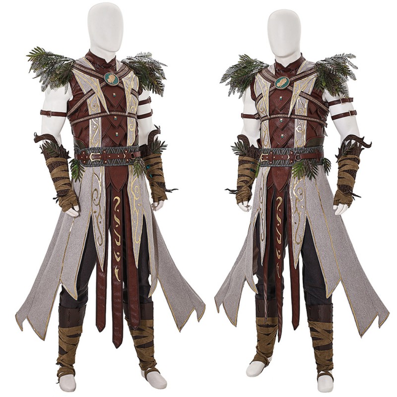 Halsin Costume Game Baldurs Gate 3 Halloween Cosplay Suit