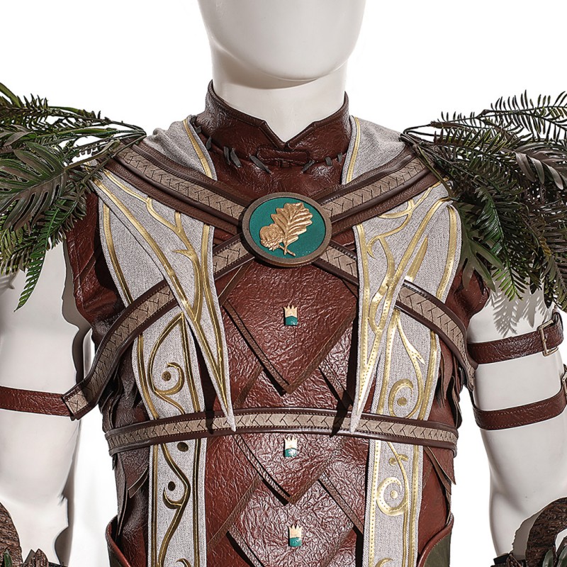 Halsin Costume Game Baldurs Gate 3 Halloween Cosplay Suit