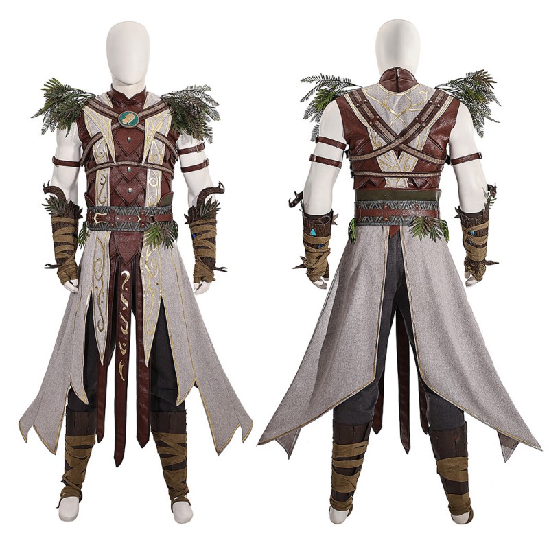 Halsin Costume Game Baldurs Gate 3 Halloween Cosplay Suit