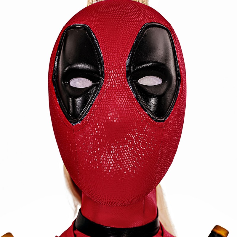 2024 Lady Deadpool Costume Deadpool Wolverine Wanda Wilson Halloween Cosplay Suit