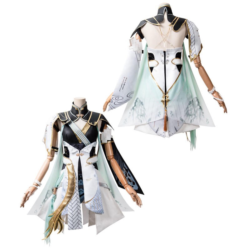 Wuthering Waves Jinhsi Costume Game Women Halloween Cosplay Suit