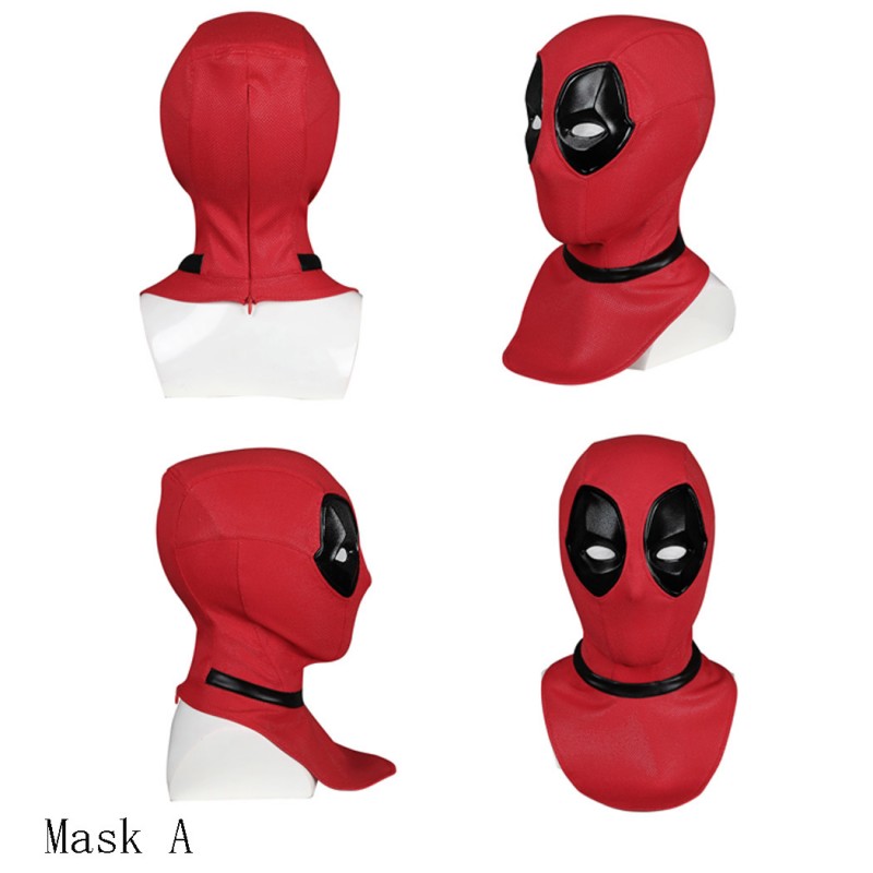 Deadpool 3 Lady Costume 2024 Deadpool Wolverine Cosplay Suit Red Halloween Outfits