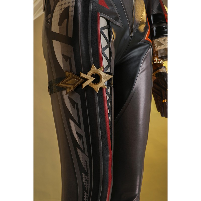 Pyro Archon Costume Game Genshin Impact Mavuika Halloween Cosplay Suit