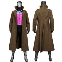 Gambit Cosplay Costumes Deadpool & Wolverine Suit Men Halloween Carnival Party Outfits