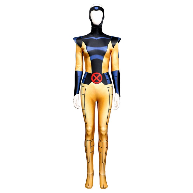 X-Men 97 Jean Grey Jumpsuit Phoenix Cosplay Costume Women Halloween Outfits