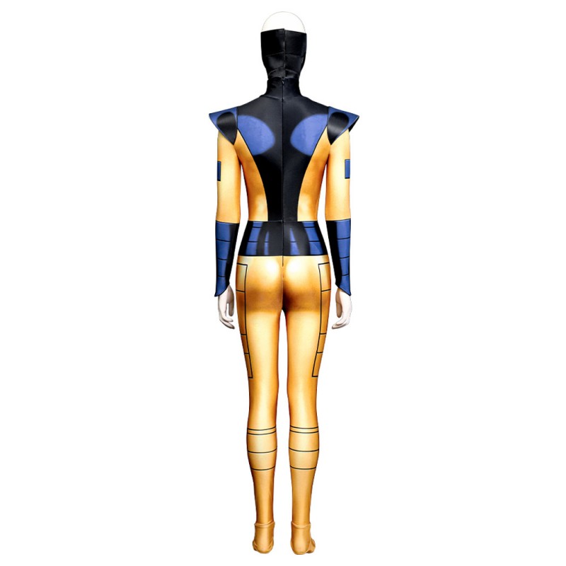 X-Men 97 Jean Grey Jumpsuit Phoenix Cosplay Costume Women Halloween Outfits