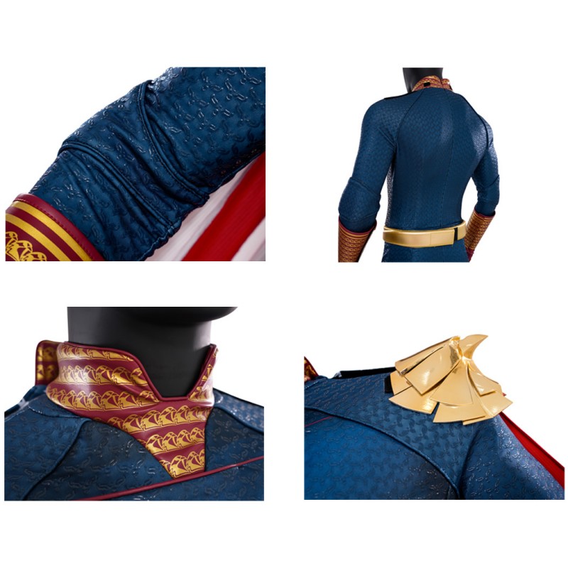 Homelander Suit The Boys Season 1 Cosplay Costumes Upgraded Version