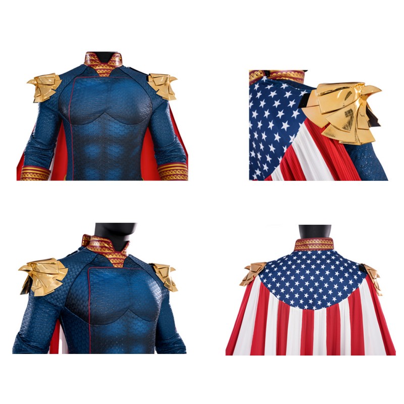 Homelander Suit The Boys Season 1 Cosplay Costumes Upgraded Version