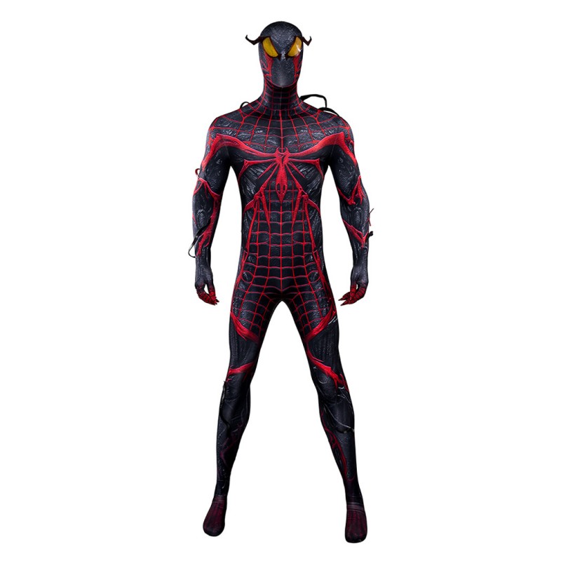 Absolute Carnage Suit Spiderman 2 Jumpsuit Cosplay Costumes Halloween Outfits