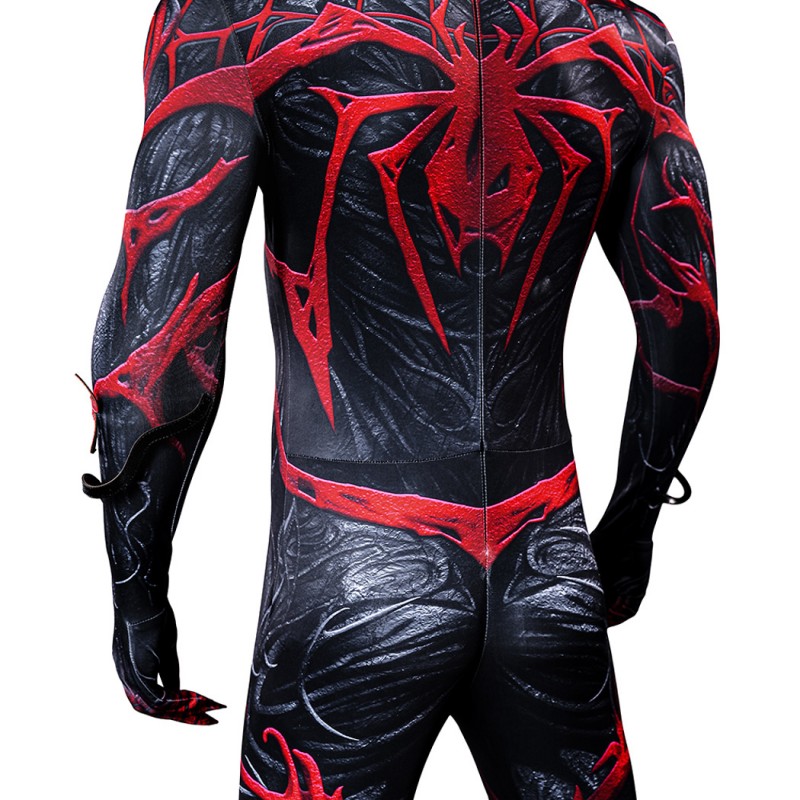 Absolute Carnage Suit Spiderman 2 Jumpsuit Cosplay Costumes Halloween Outfits