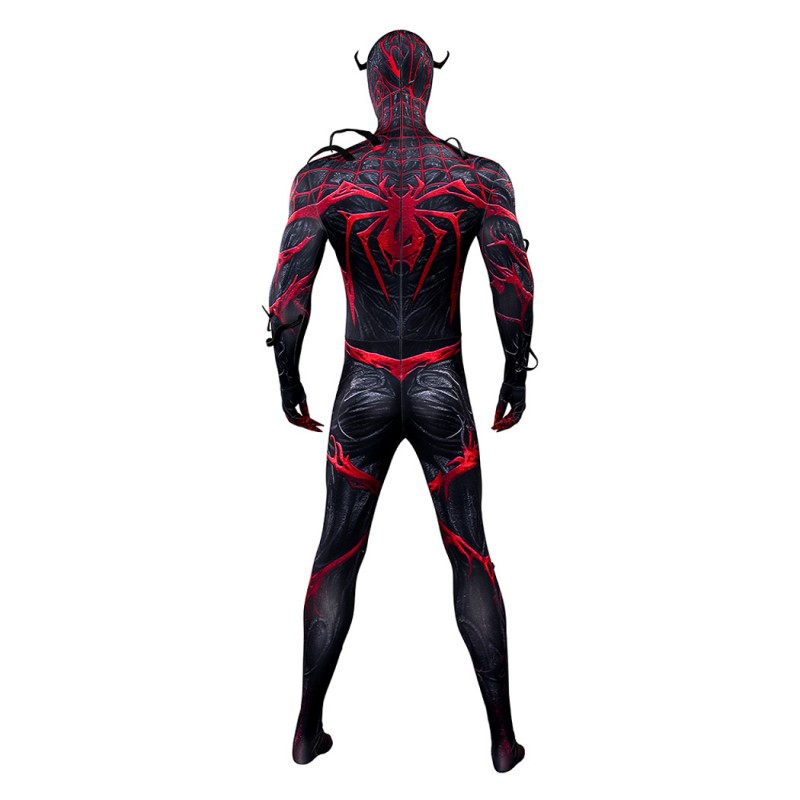 Absolute Carnage Suit Spiderman 2 Jumpsuit Cosplay Costumes Halloween Outfits