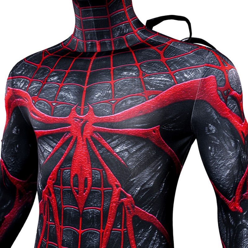 Absolute Carnage Suit Spiderman 2 Jumpsuit Cosplay Costumes Halloween Outfits