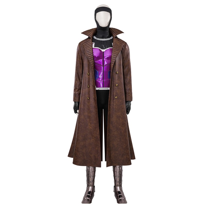 Deadpool 3 Gambit Costume Remy LeBeau Halloween Cosplay Suit