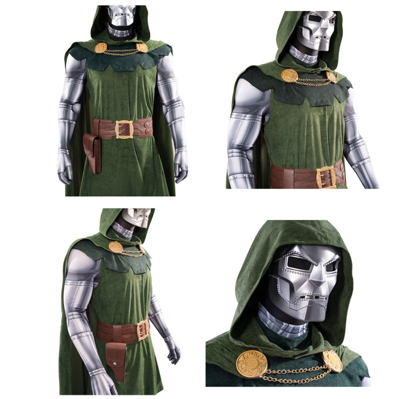 Doctor Doom Jumpsuit Avengers Doomsday Dr Doom Cosplay Costumes