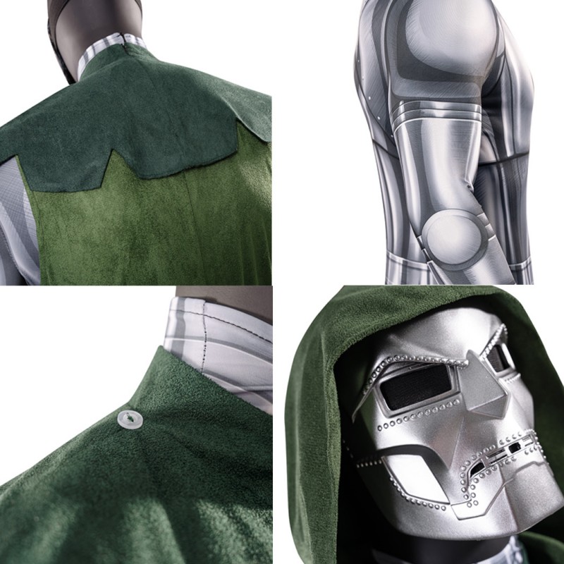 Doctor Doom Jumpsuit Avengers Doomsday Dr Doom Cosplay Costumes