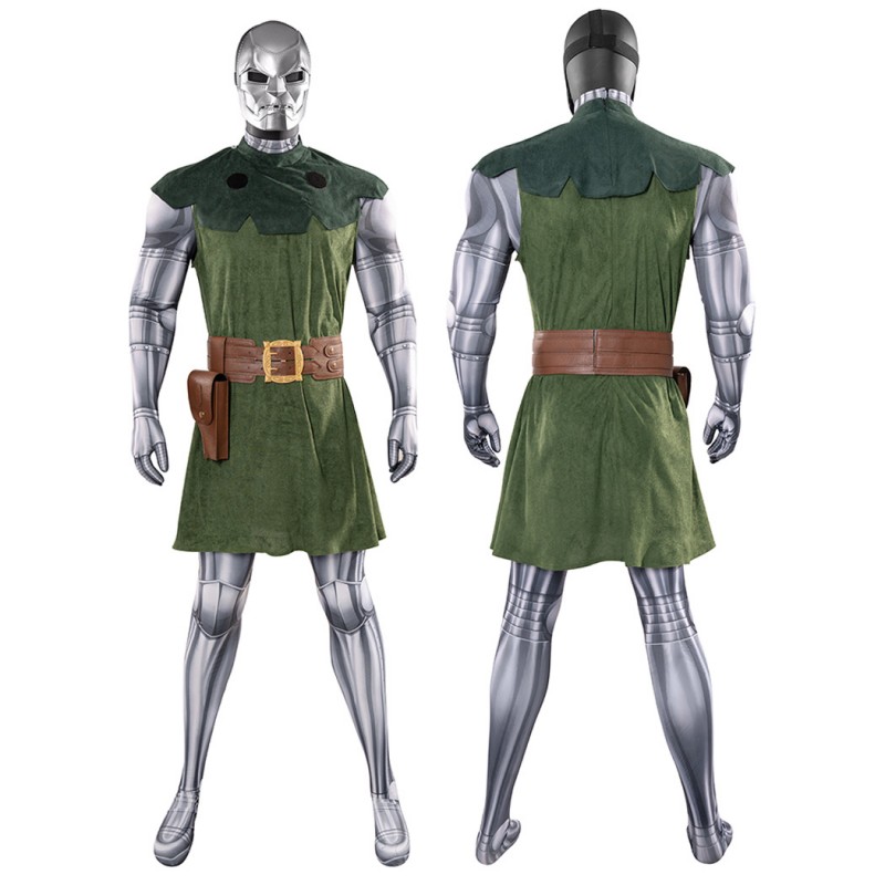 Ready To Ship - Doctor Doom Jumpsuit Avengers Doomsday Dr Doom Cosplay Costumes