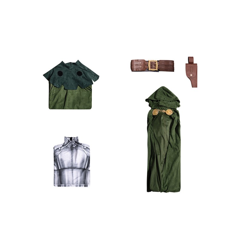 Ready To Ship - Doctor Doom Jumpsuit Avengers Doomsday Dr Doom Cosplay Costumes