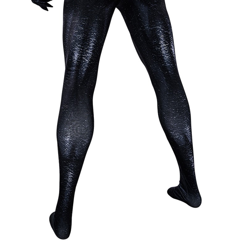 Venom The Last Dance Jumpsuit Venom Cosplay Costumes Black Male Printed Suit