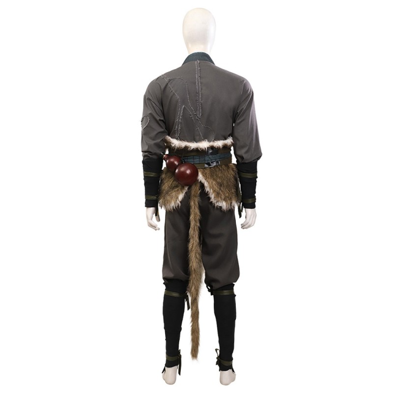 Black Myth Wukong Costume Game Cosplay Suit Men Halloween Outfits