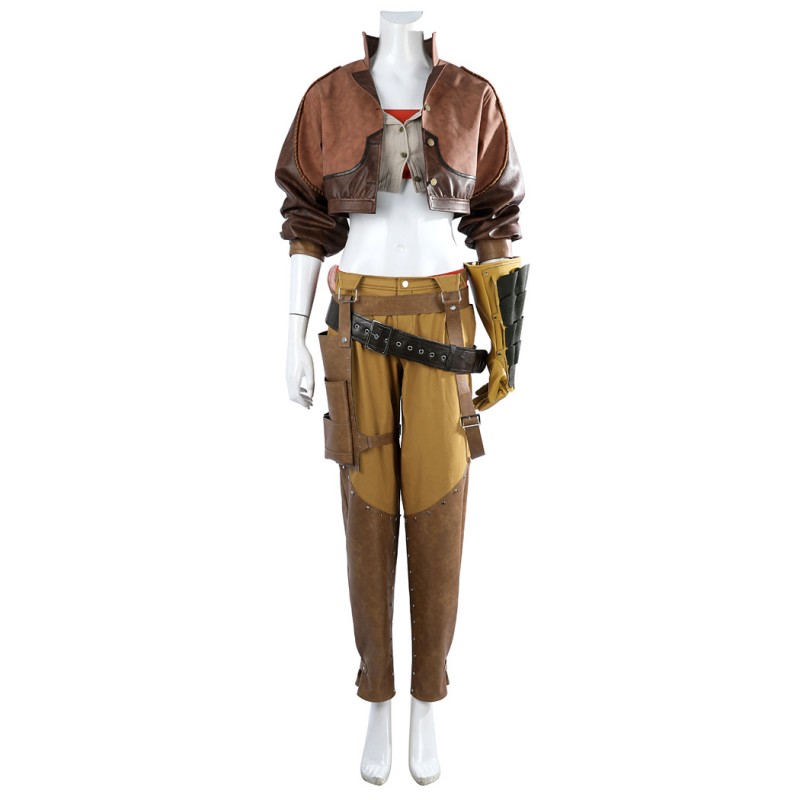 Monster Hunter Wilds Gemma Cosplay Costume Women Brown Halloween Suit