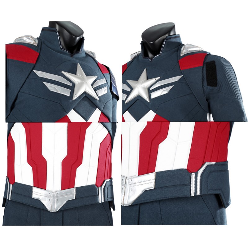 Captain America Brave New World Costume Sam Wilson Cosplay Suit