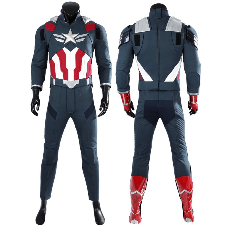 Captain America Brave New World Costume Sam Wilson Cosplay Suit