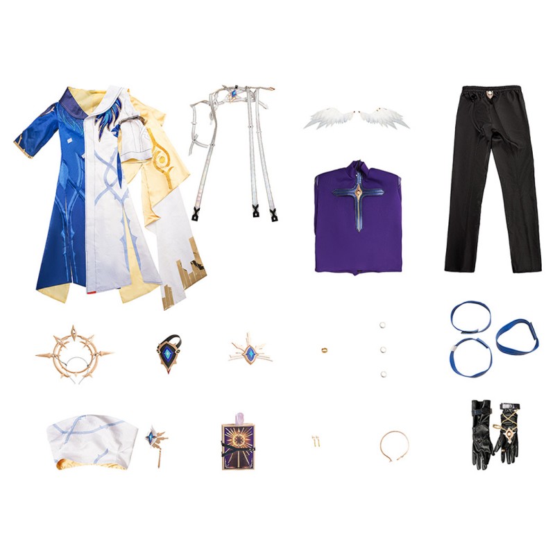 Honkai Star Rail Sunday Costume Game Male Cosplay Suit