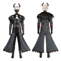 FF7 Sephiroth Cosplay Costume Game Male Suit FFVII Halloween Outfit