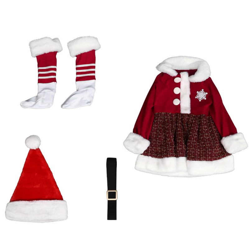 Kids Christmas Costume Original Starry Christmas Dress Cosplay Suit