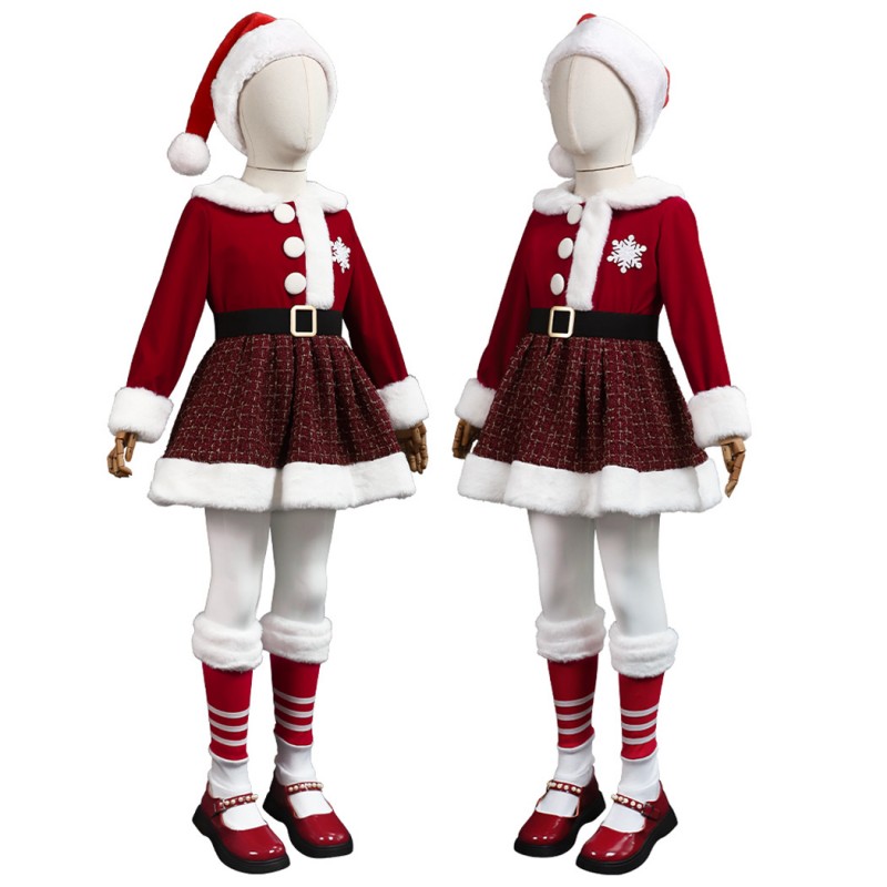 Kids Christmas Costume Original Starry Christmas Dress Cosplay Suit