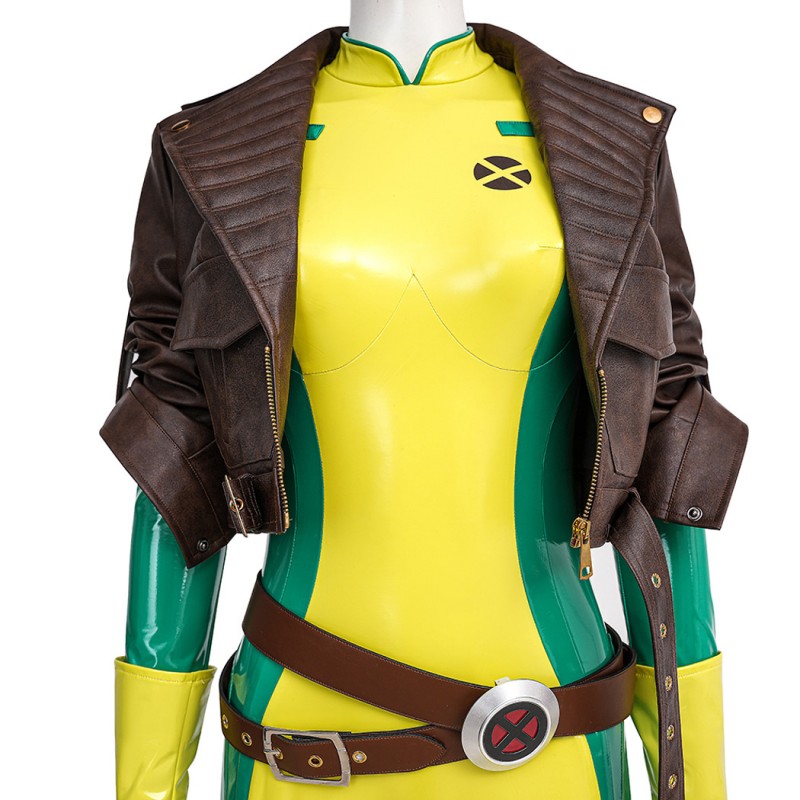 X-Men Anna Marie Cosplay Costume Rogue Halloween Suit