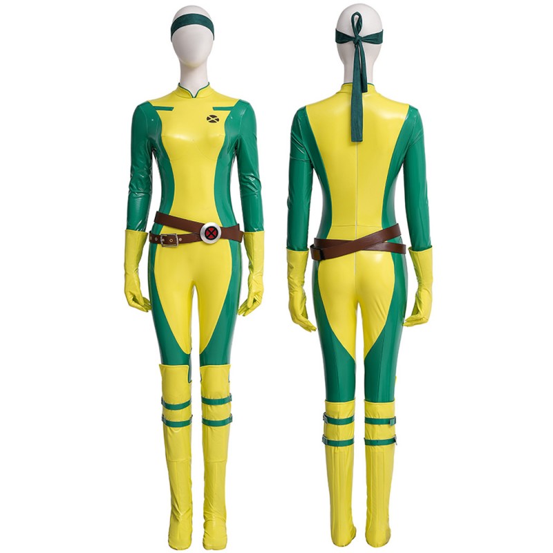 X-Men Anna Marie Cosplay Costume Rogue Halloween Suit