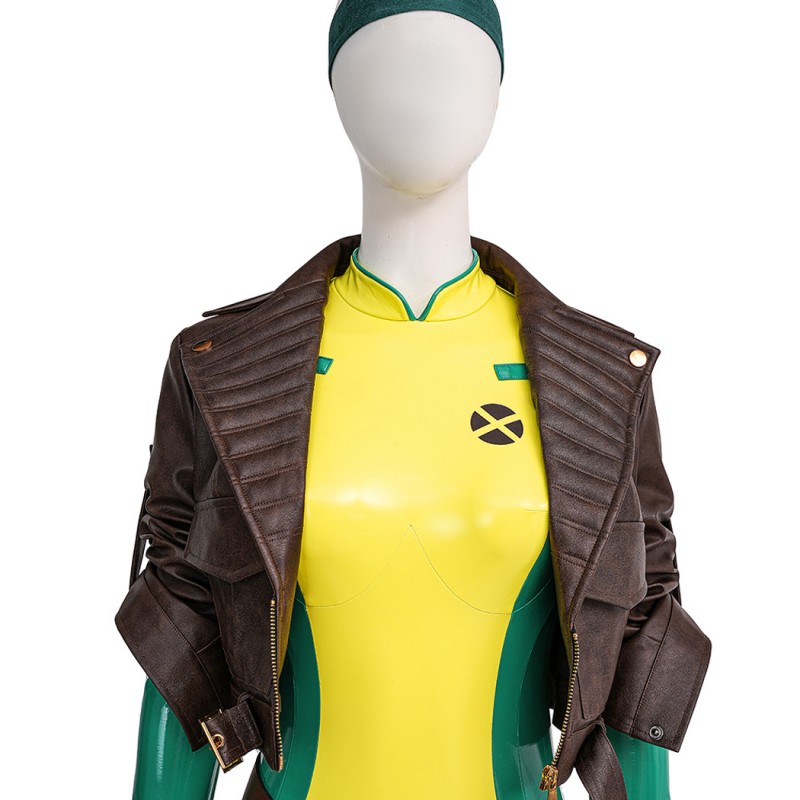 X-Men Anna Marie Cosplay Costume Rogue Halloween Suit