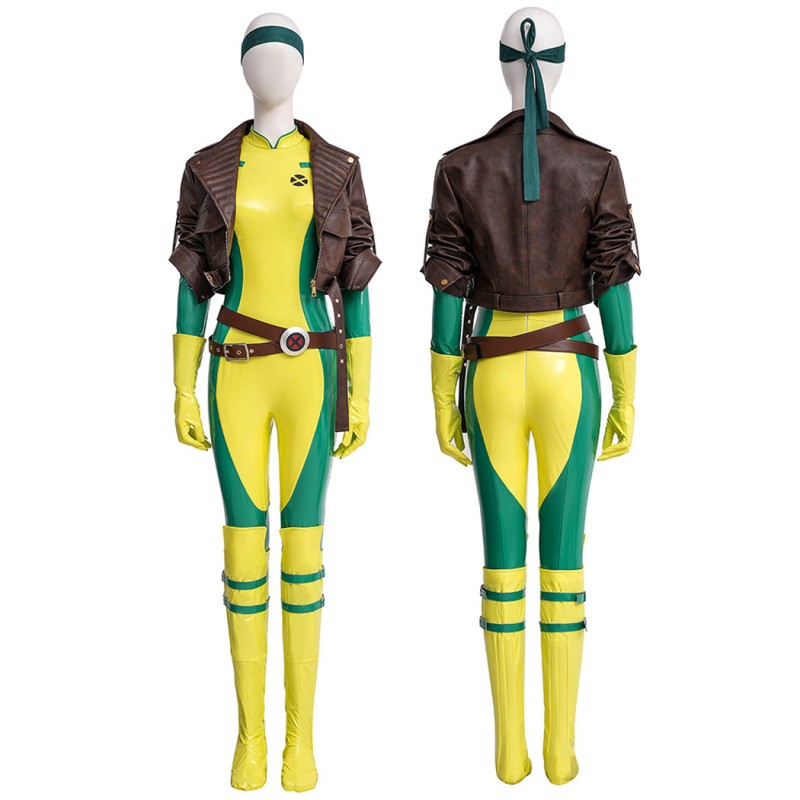 X-Men Anna Marie Cosplay Costume Rogue Halloween Suit