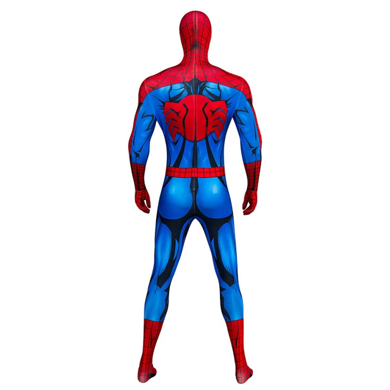 Spider-Man Jumpsuit Comic Spider Man Cosplay Costume Printed Suit