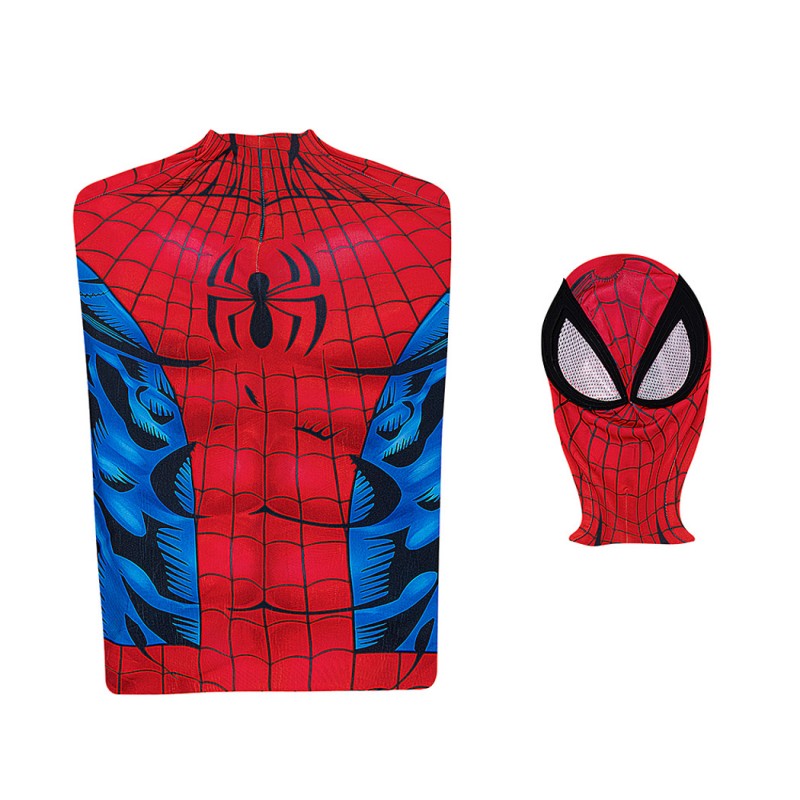 Spider-Man Jumpsuit Comic Spider Man Cosplay Costume Printed Suit