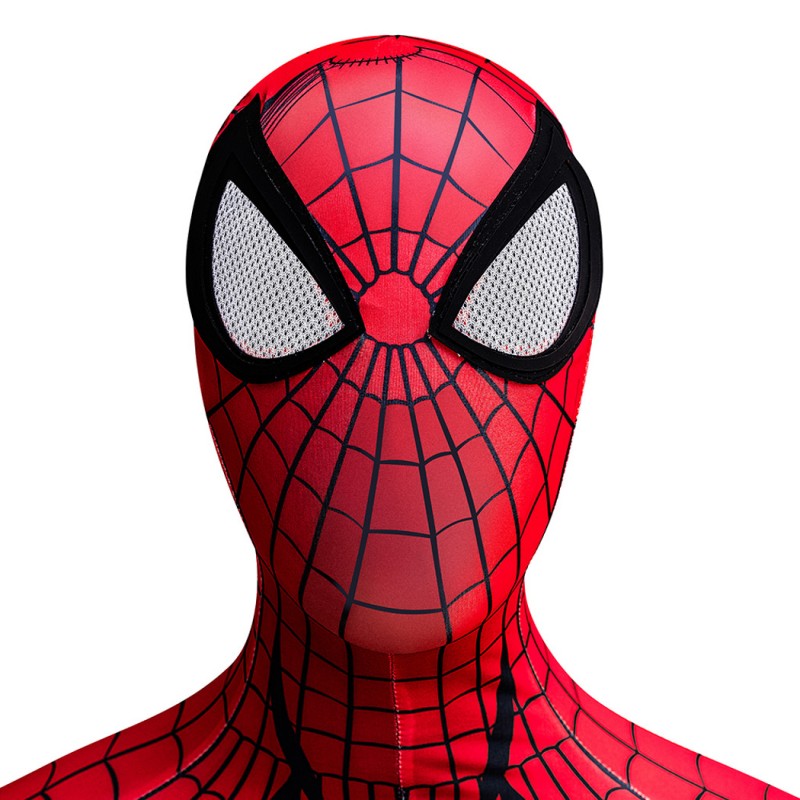 Spider-Man Jumpsuit Comic Spider Man Cosplay Costume Printed Suit