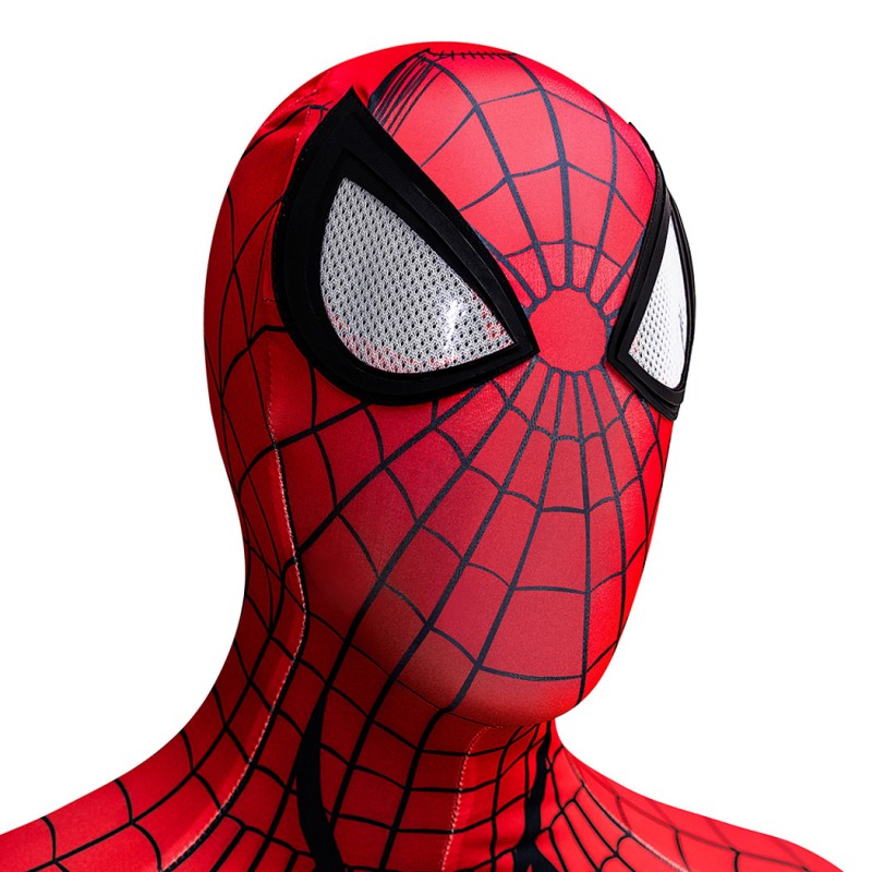 Spider-Man Jumpsuit Comic Spider Man Cosplay Costume Printed Suit