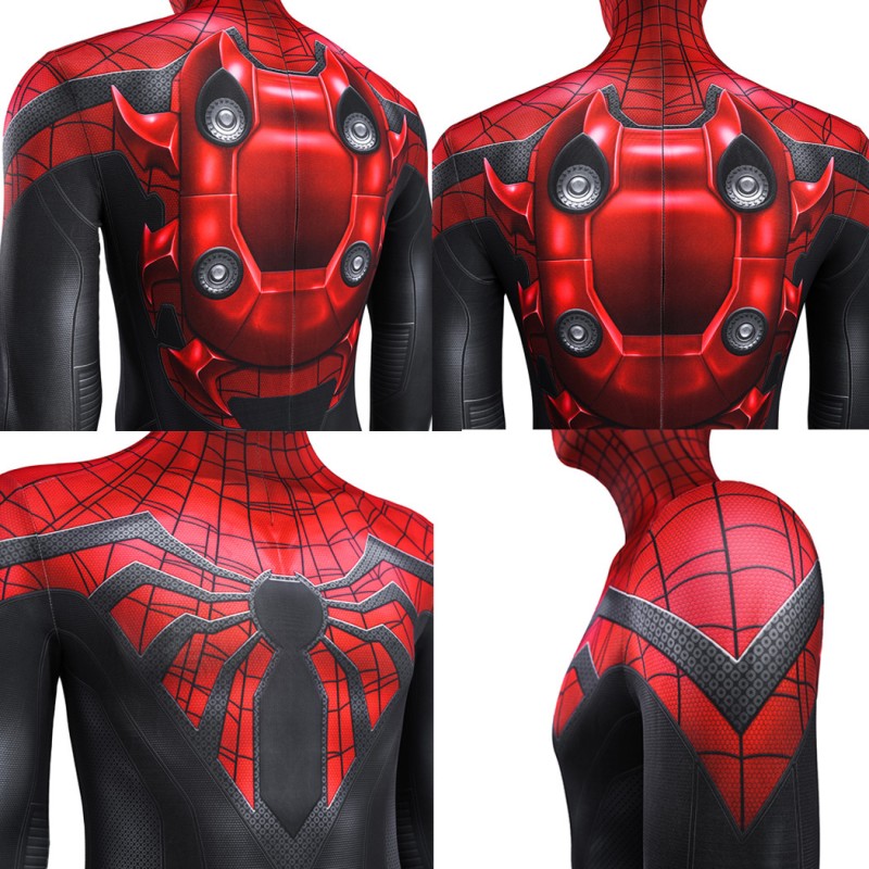 Superior Spiderman Jumpsuit Spider-Man 2 Cosplay Costume Peter Parker Suit