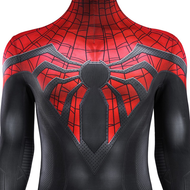 Superior Spiderman Jumpsuit Spider-Man 2 Cosplay Costume Peter Parker Suit