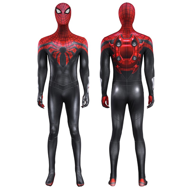 Superior Spiderman Jumpsuit Spider-Man 2 Cosplay Costume Peter Parker Suit