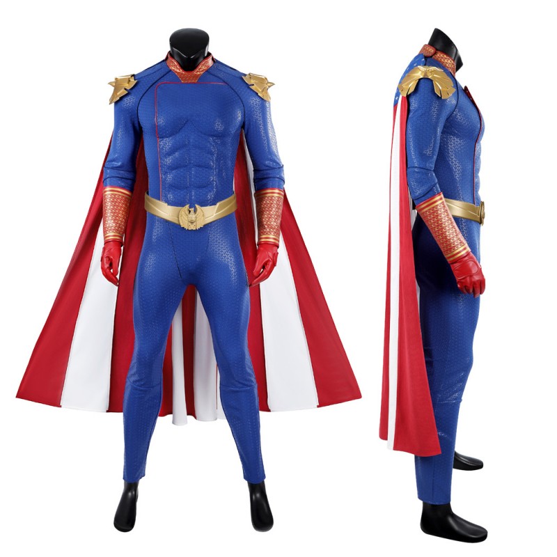 The Boys Season 3 Cosplay Costume The Homelander Halloween Suit Male Blue Outfits