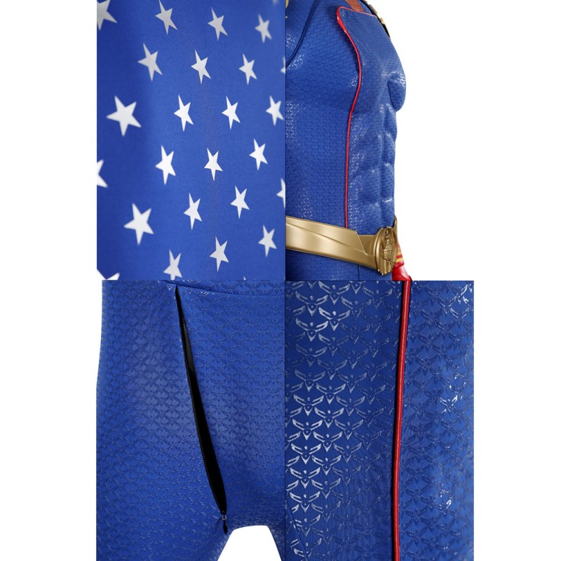 The Boys Season 3 Cosplay Costume The Homelander Halloween Suit Male Blue Outfits